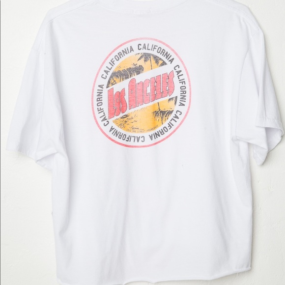 Brandy Melville Los Angeles California Logo Tshirt - Picture 5 of 10